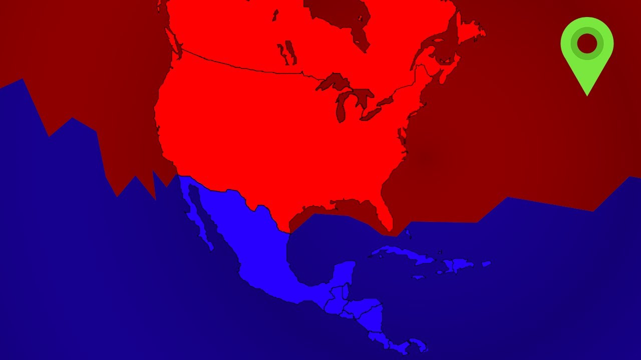 11 Maps That Divide North America In Two