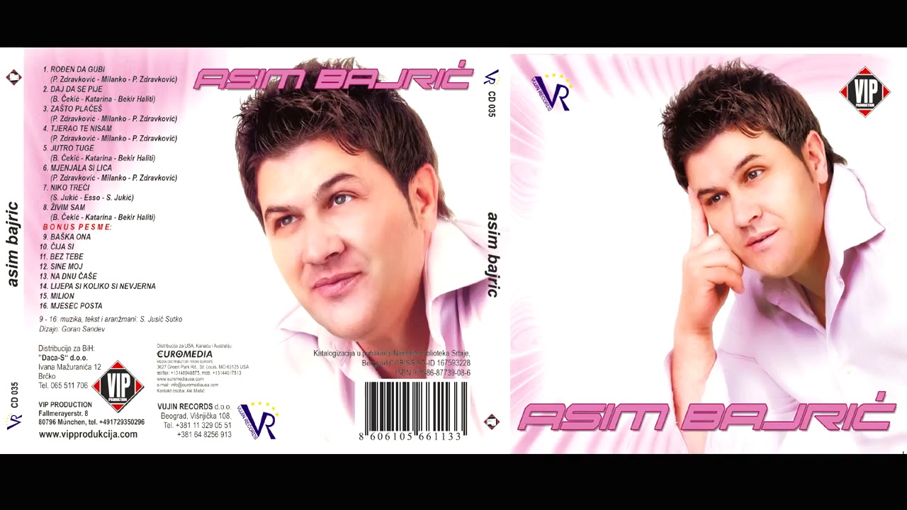 Asim Bajric - Tjerao te nisam (Audio 2009)