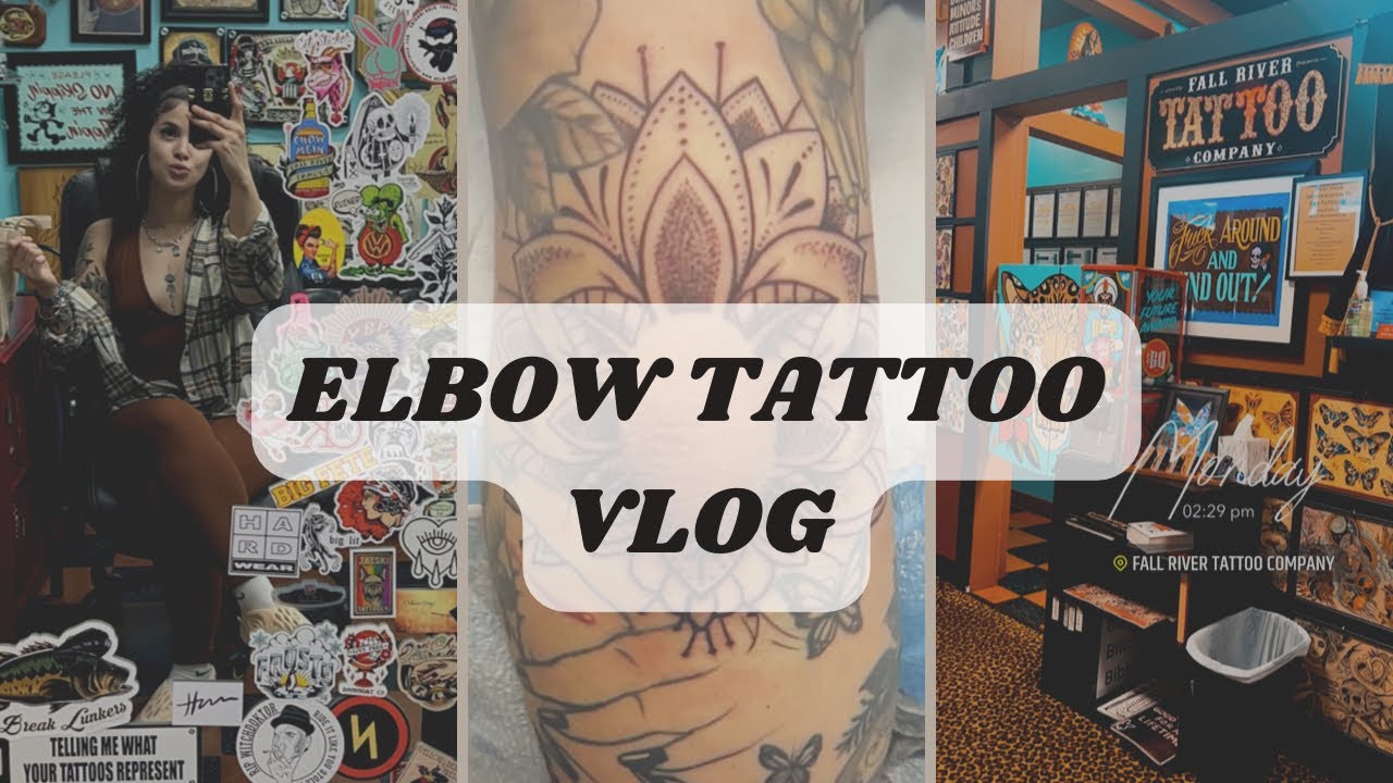 ELBOW TATTOO VLOG✨
