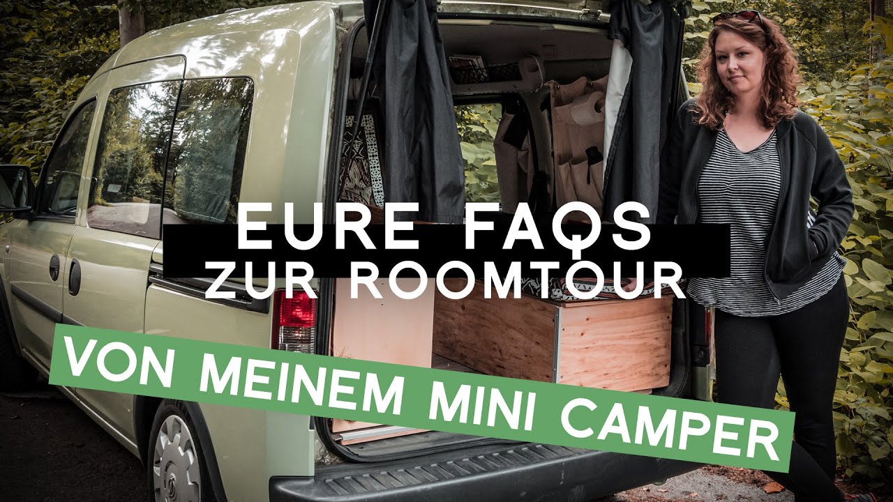 FAQ: Details zum Mini Camper Van DIY Selbstausbau | Hochdachkombi Wohnmobil: Opel Combo C | Vanlife