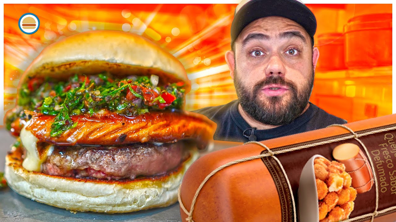 PROVOLETA BURGER COM CHIMICHURRI | Hambúrguer Perfeito