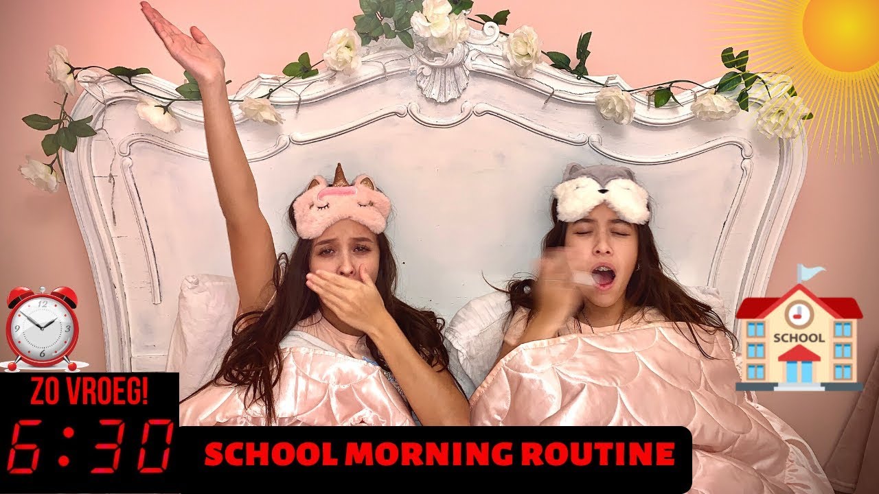 SCHOOL MORNING ROUTINE 2019 || Daily Twinlife