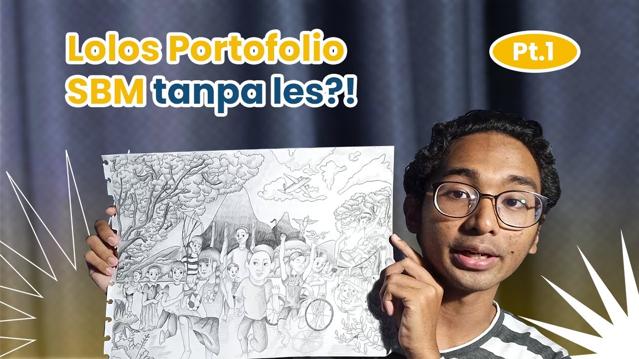 Gimana Cara Lulus Portofolio DKV tanpa Les? Gambar Narasi SBMPTN 2020 ! // ZATA SANTOSA