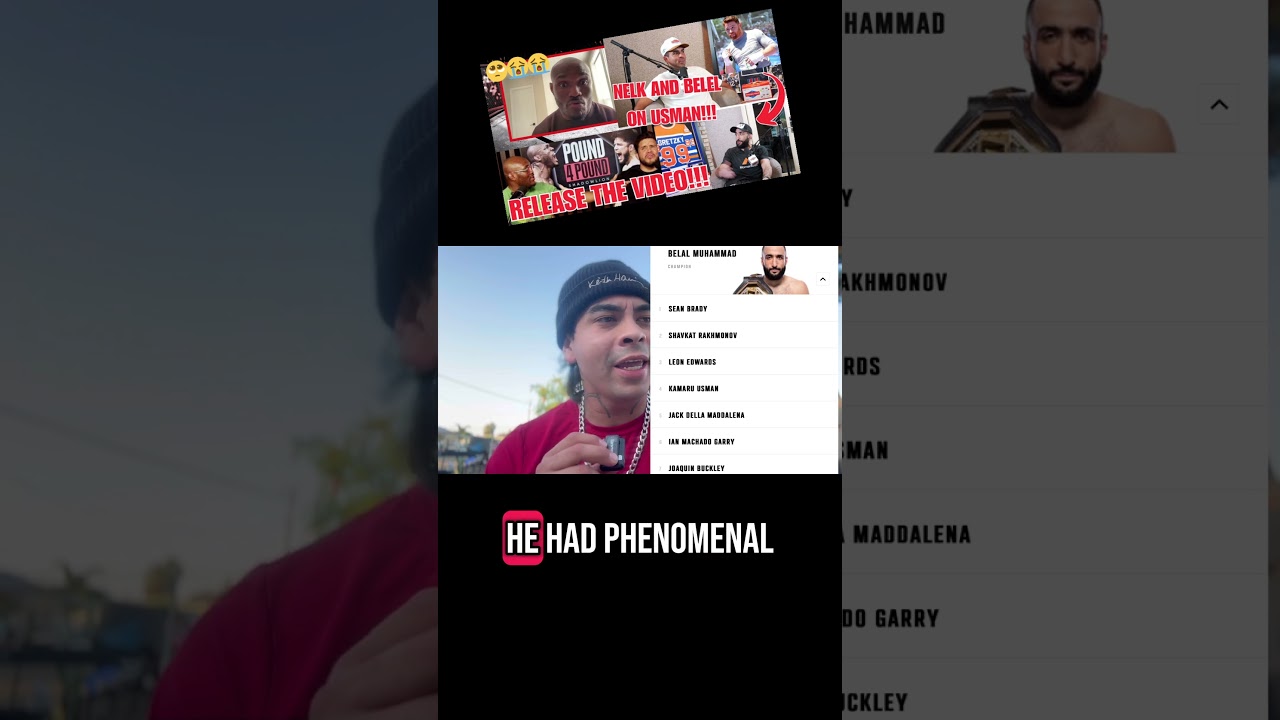 IS BELEL THE BEST BOXER IN THE WELTERWEIGHT DIVISION??? UFC DEBATE!!! #ufc #boxing #ufc315