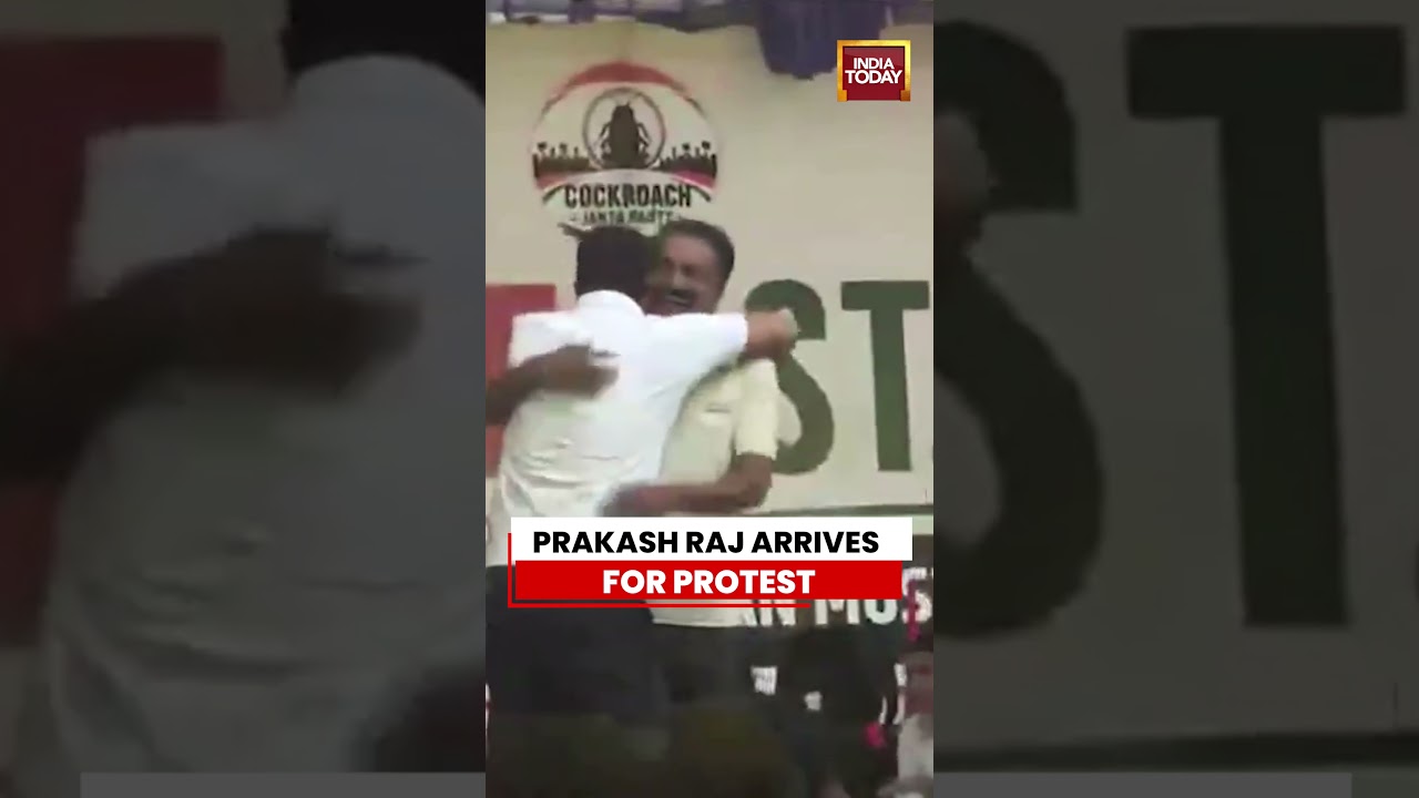 Prakash Raj Joins Chandra Shekhar Aazad at Jantar Mantar Protest | #cjp #delhi #prakashraj