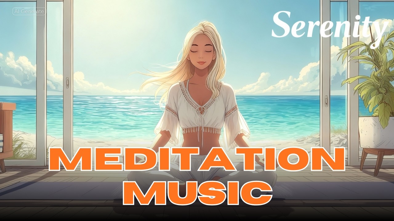 1 Hour Meditation Music for Instant Anxiety Relief 🍃 #meditation #calmmusic #studymusic