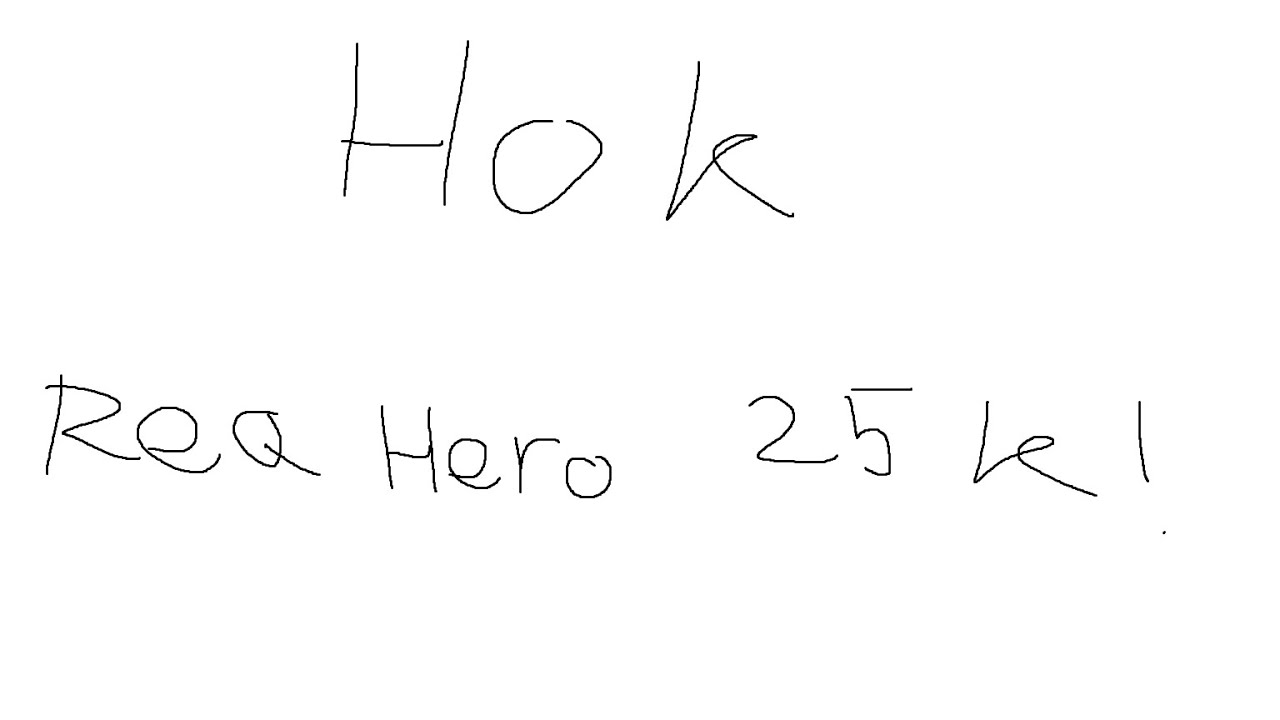 REQ HERO 25K - Honor Of Kings