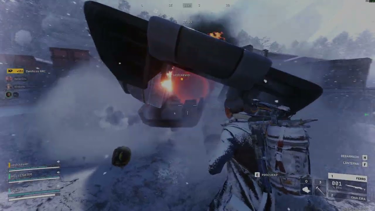 Trio com os amigos no Arc Raiders - Só deu PvP !!!