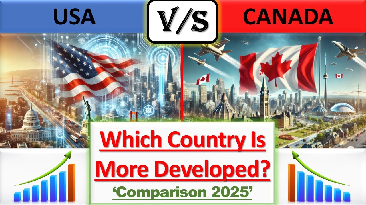 USA vs Canada - Country Comparison 2025