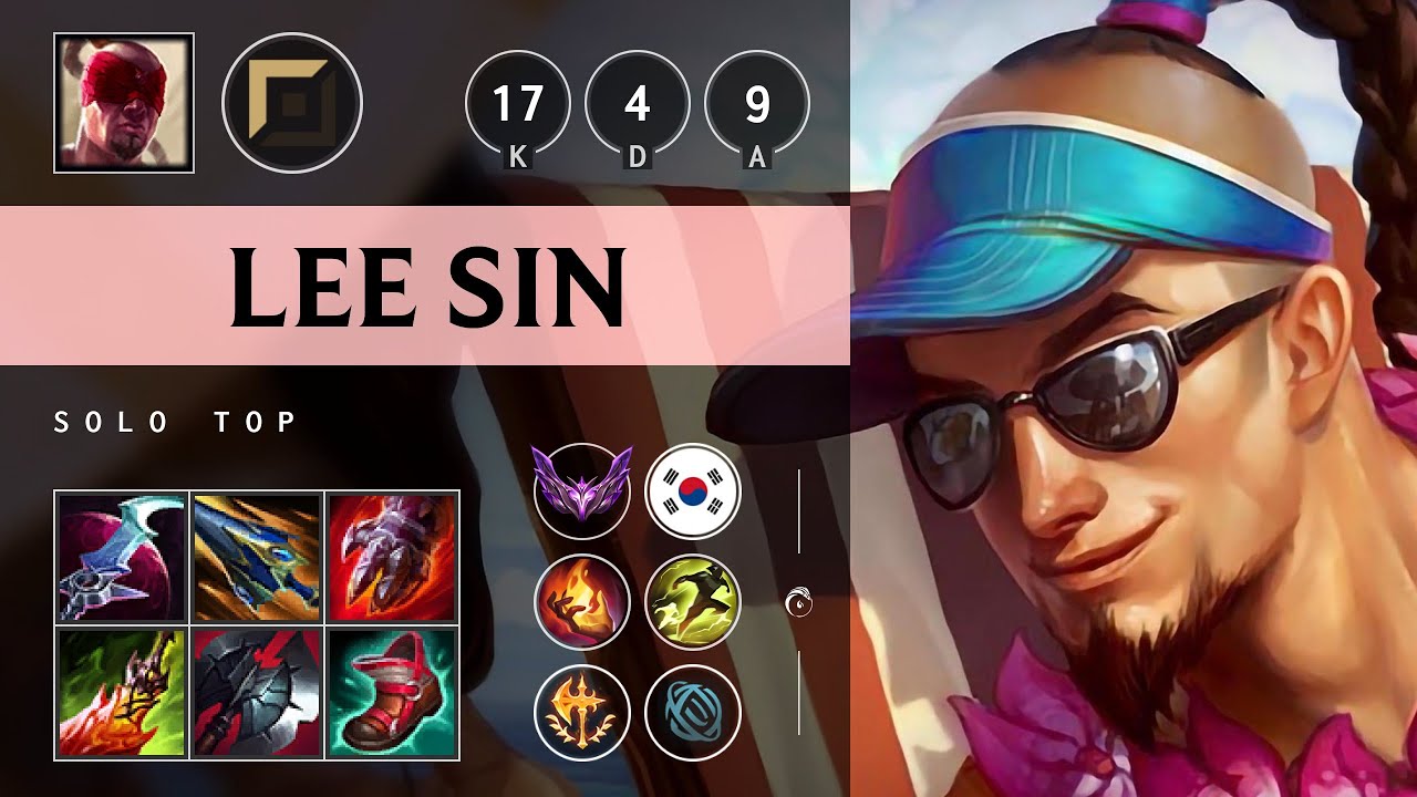 Lee Sin Top vs Gnar - KR Master Patch 25.16