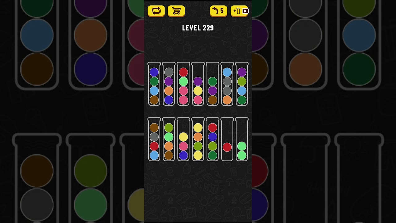 Ball Sort Puzzle - level 229