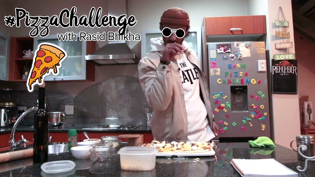 Pizza in His Pocket Challenge | Rashid Bhikha