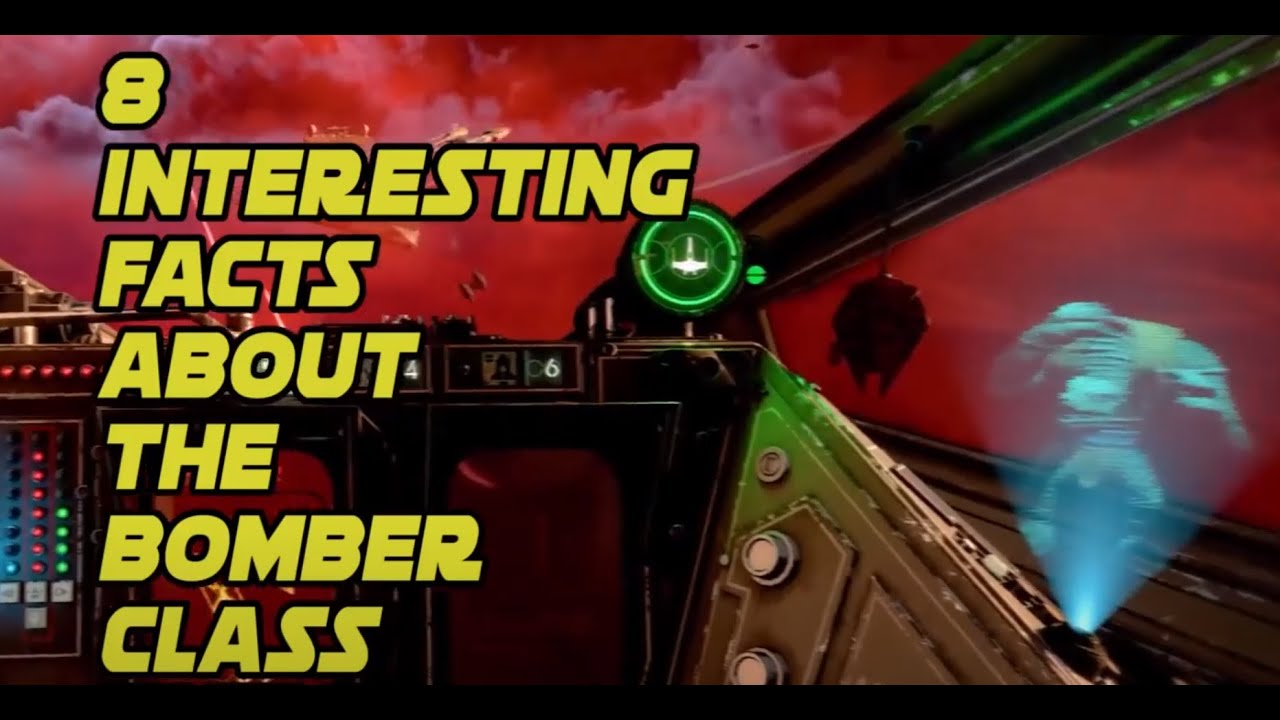 Star Wars Squadrons: 8 Interesting Facts about the Bomber class | Y-Wing | TIE Bomber