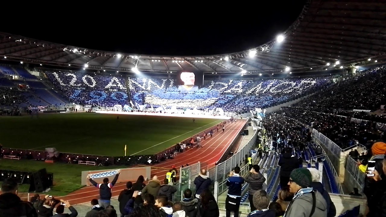Coreagrafia Lazio Napoli 11-01-2020