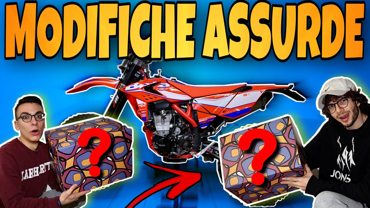 MODIFICHE AL BETA 350 + UNBOXING