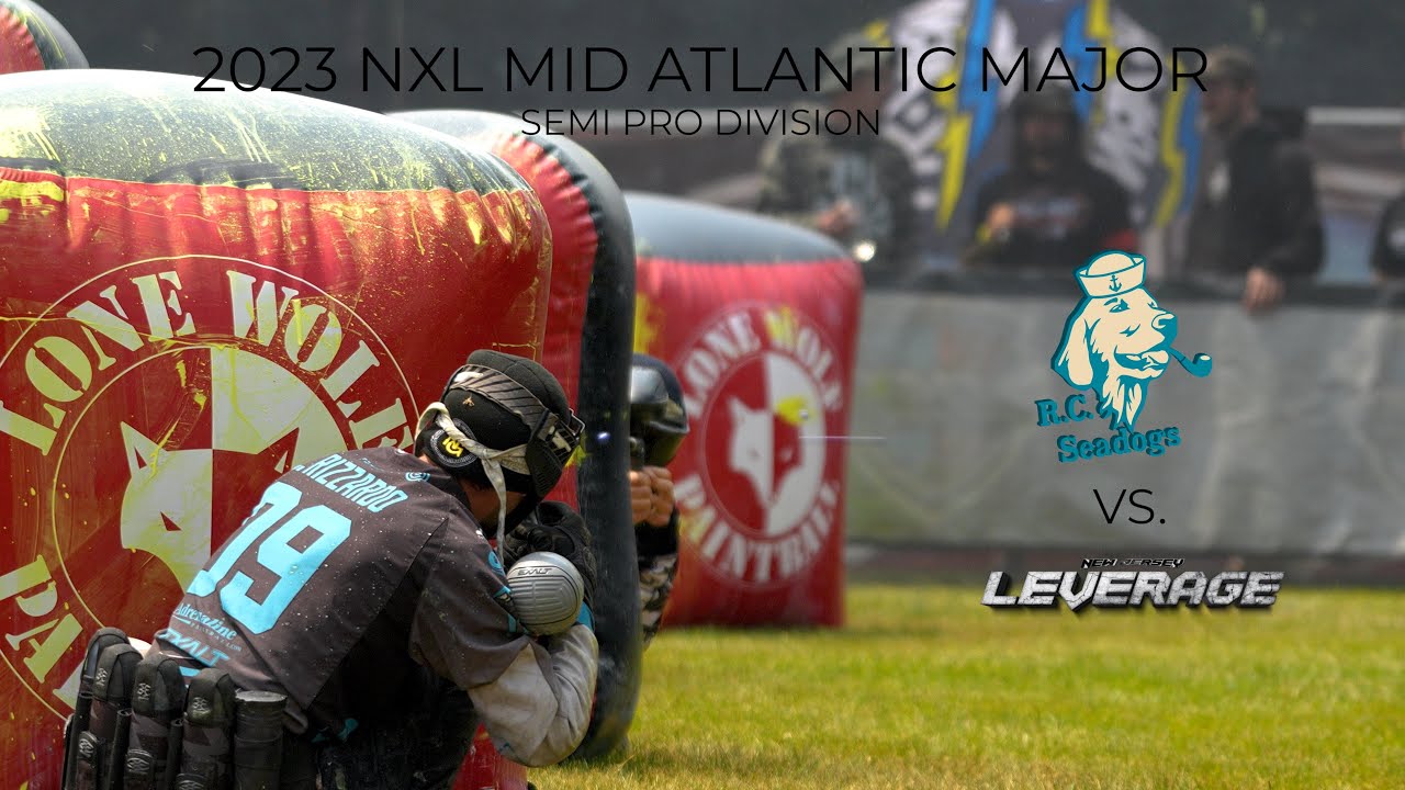 SEMI PRO PAINTBALL - RC Seadogs Vs Leverage NXL MID ATLANTIC MAJOR 2023