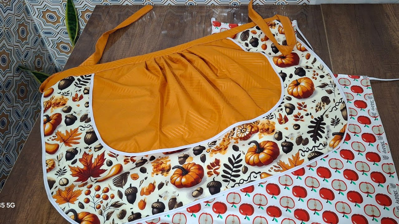 2026«من الصفر للاحتراف ✂️ تفصيل مأزر مطبخ للمبتدئات | مشروع رمضان مطلوب بقوة»انتي الاولى راح تخدميه💪