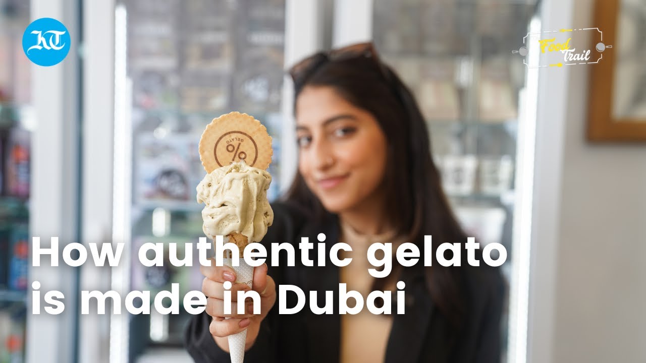 How authentic gelato is made in Dubai