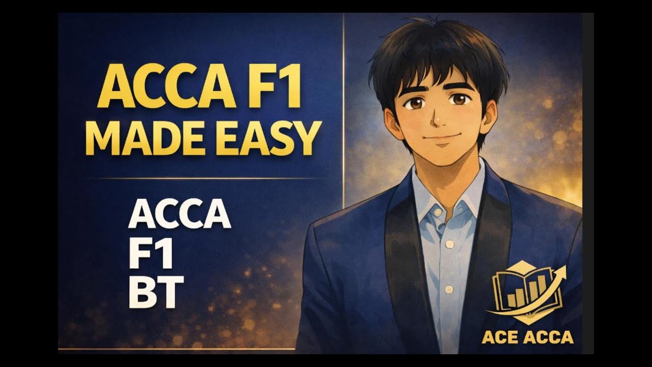 ACCA F1 CHAPTER 12 LAW AND REGULATION GOVERNING ACCOUNTING
