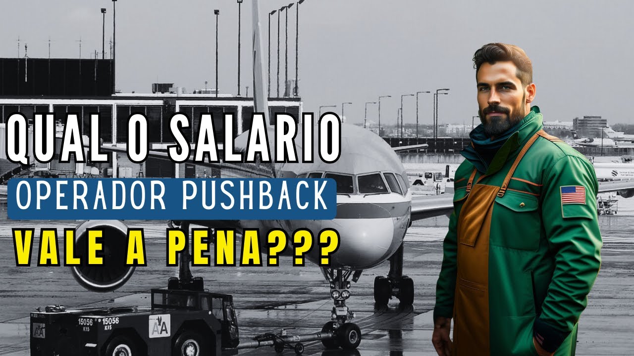 SALARIO DE OPERADOR DE PUSH BACK | Quanto Ganha um Rebocador de Avi&atilde;o?