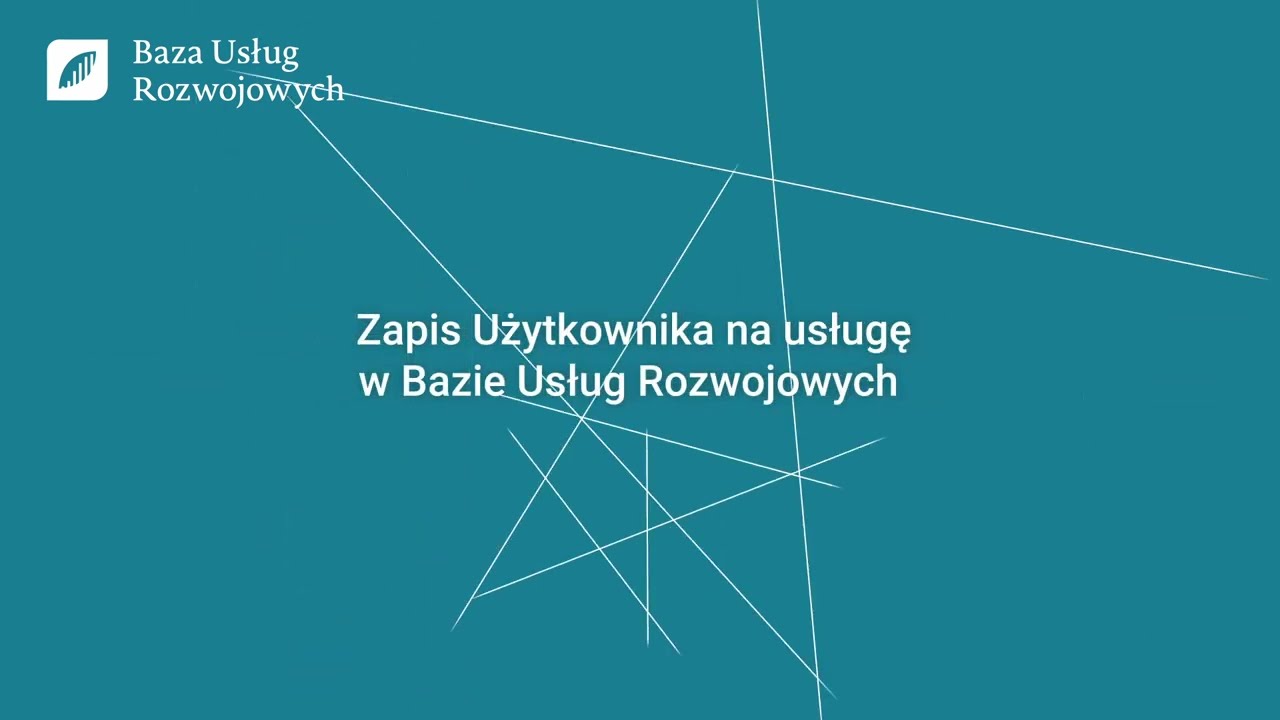 Zapis Użytkownika na usługę w Bazie Usług Rozwojowych