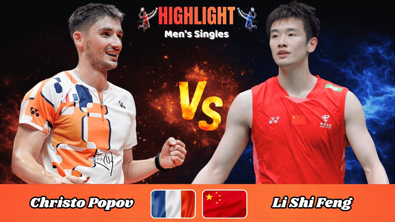 Men's Singles | Christo Popov (FRA) vs Li Shi Feng (CHN) | Badminton 2026