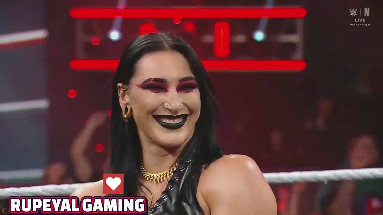 Bianca Blair Return Rhea Ripley Slapping Her #trending #gaming #viral #shorts 