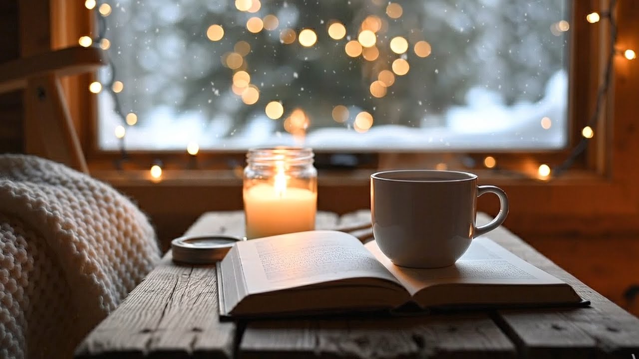 Soft Winter Jazz ☕ Relaxing Piano & Coffee Shop Ambience for Calm and Good Mood