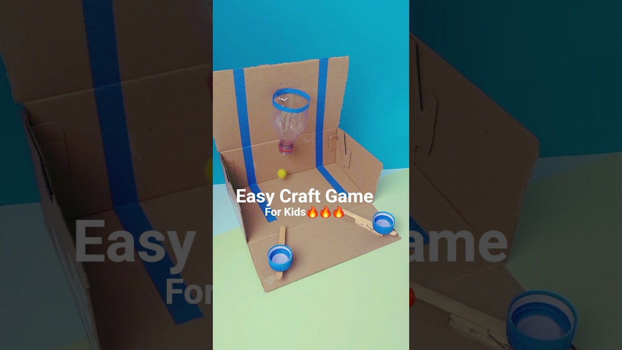 Easy Game For Kids in 5 Minutes Crafts #craft 🔥🔥
