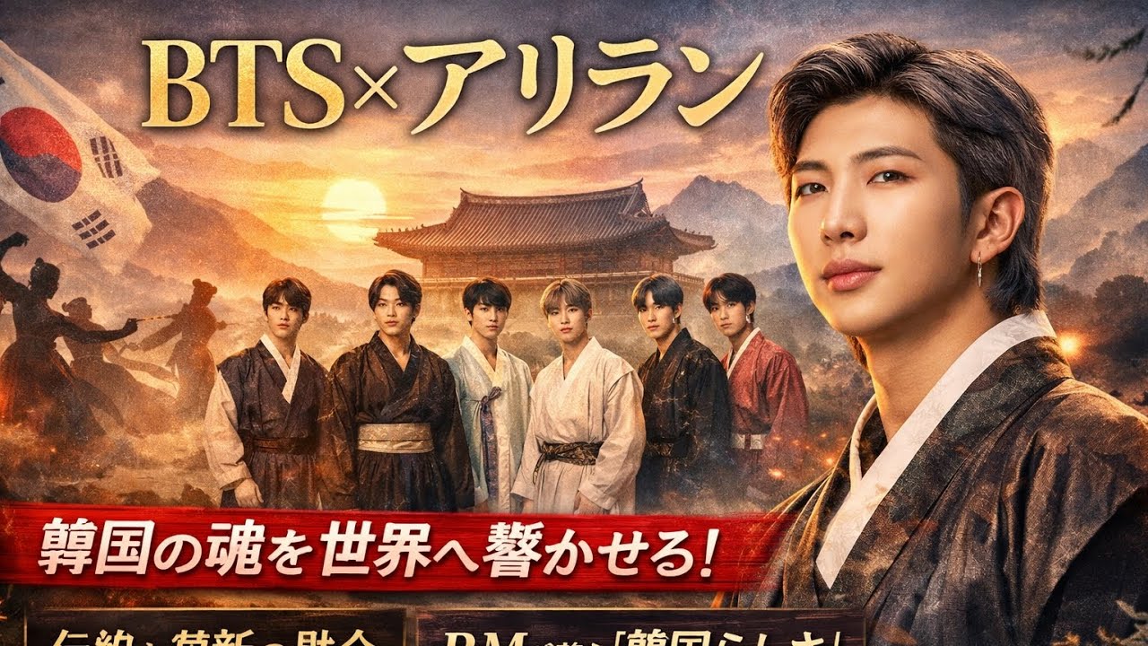 BTSの新アルバムが、韓国民謡「アリラン」をテーマにする――  このニュースは、単なるカムバックではありません。