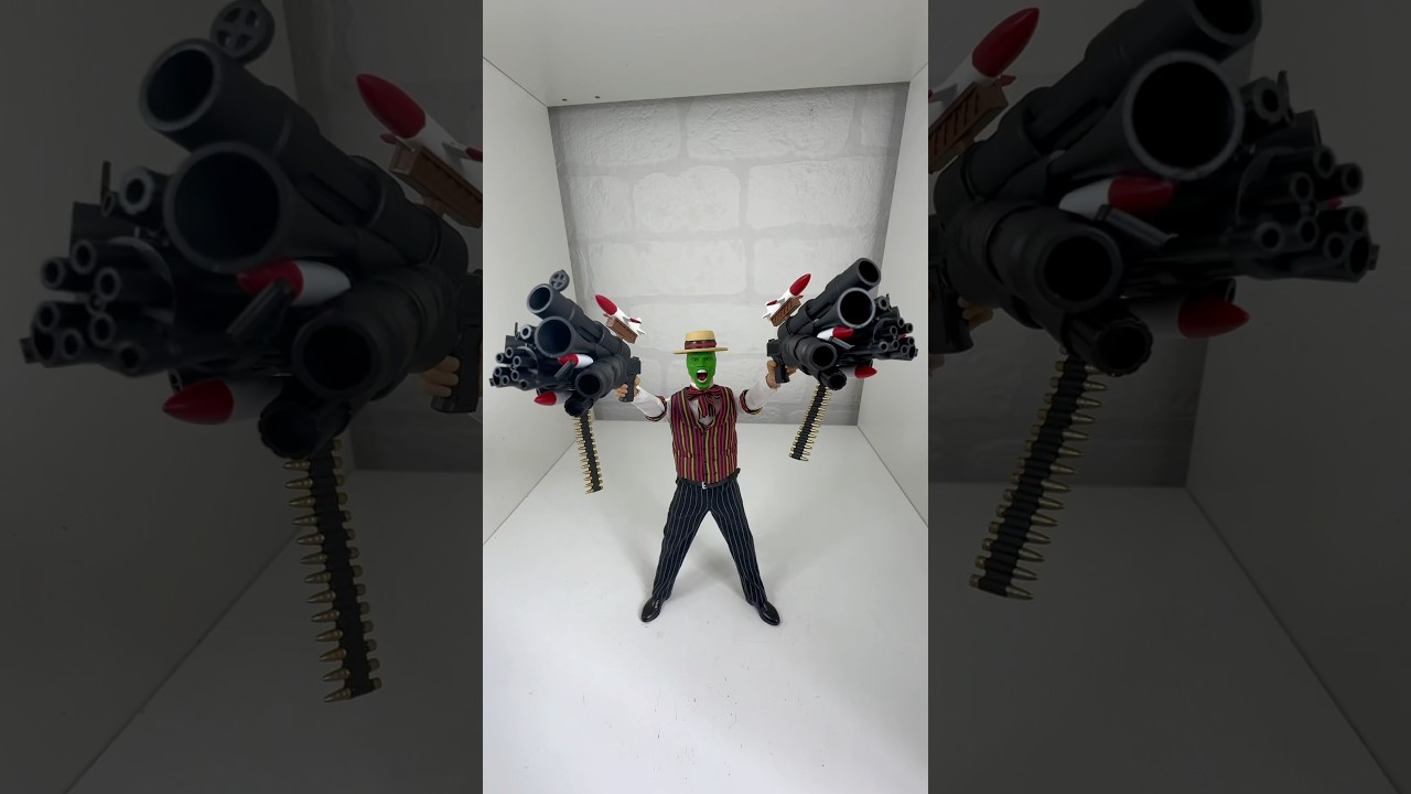 Brotoys 1/12 The Mask💀 #themask #stanleyipkiss #cartoon #brickaway #actionfigures #themaskcomics