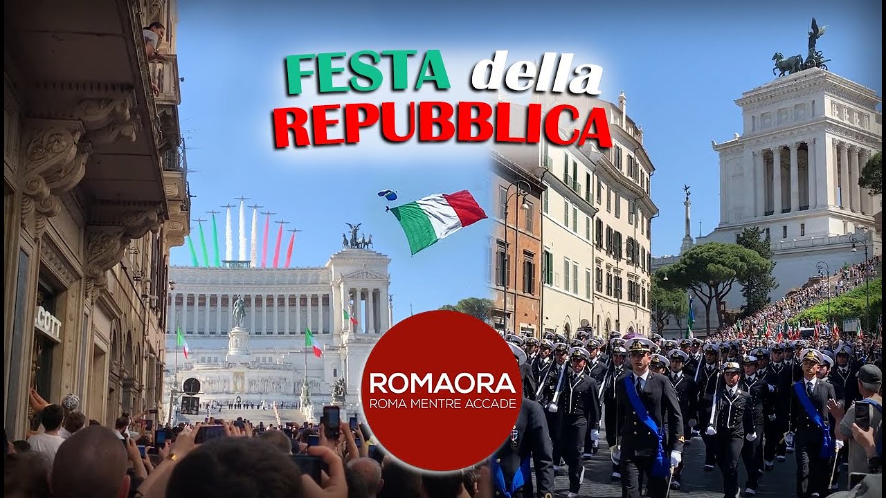 FESTA della REPUBBLICA - Parata del 2 Giugno a Roma