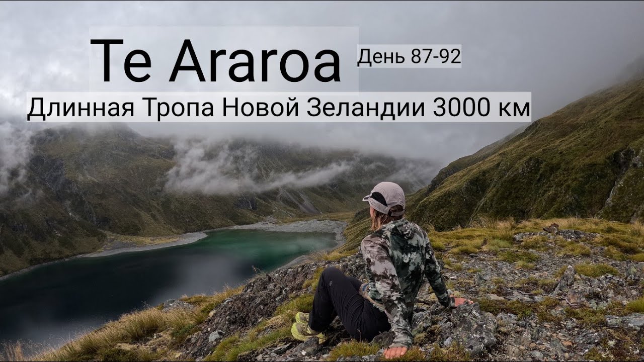 17. Te Araroa  -  Длинная Тропа Новой Зеландии 3000 км. День 87-92