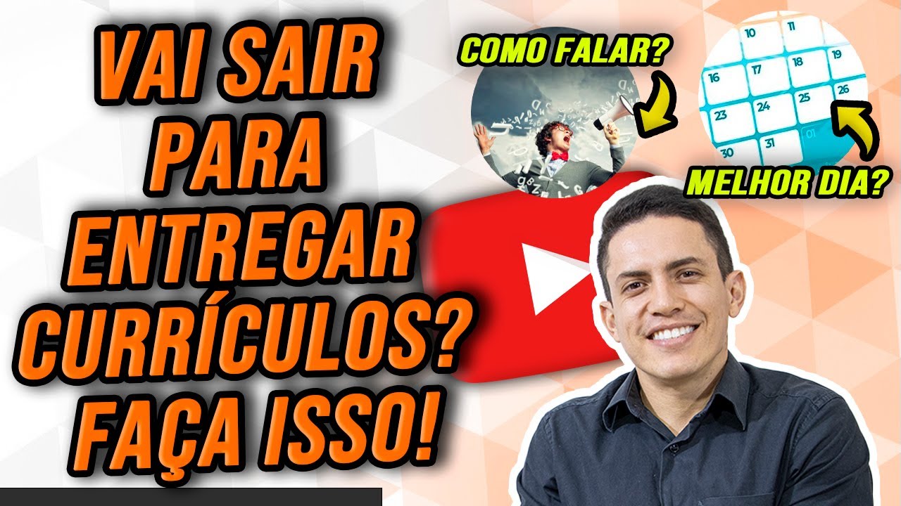 COMO ENTREGAR CURRÍCULO – O JEITO CERTO DE ENTREGAR CURRÍCULO