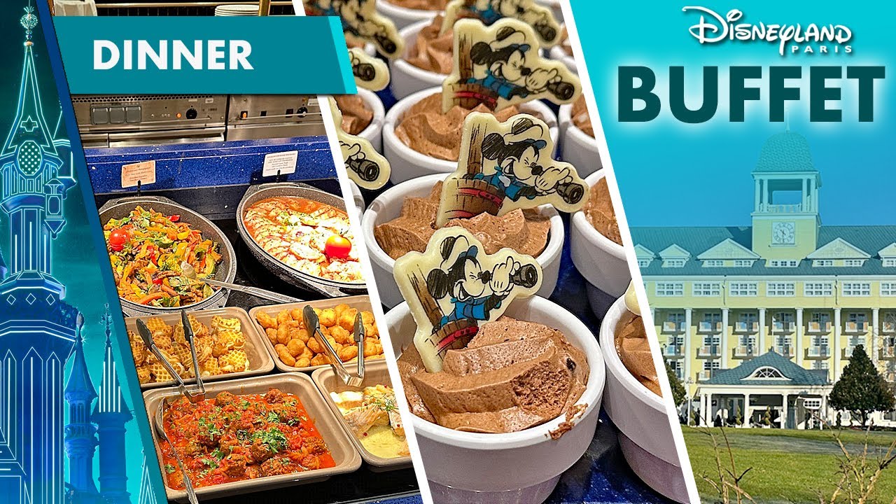🍴Buffet Cape Cod at Disney Newport Bay Club in Disneyland Paris 2025