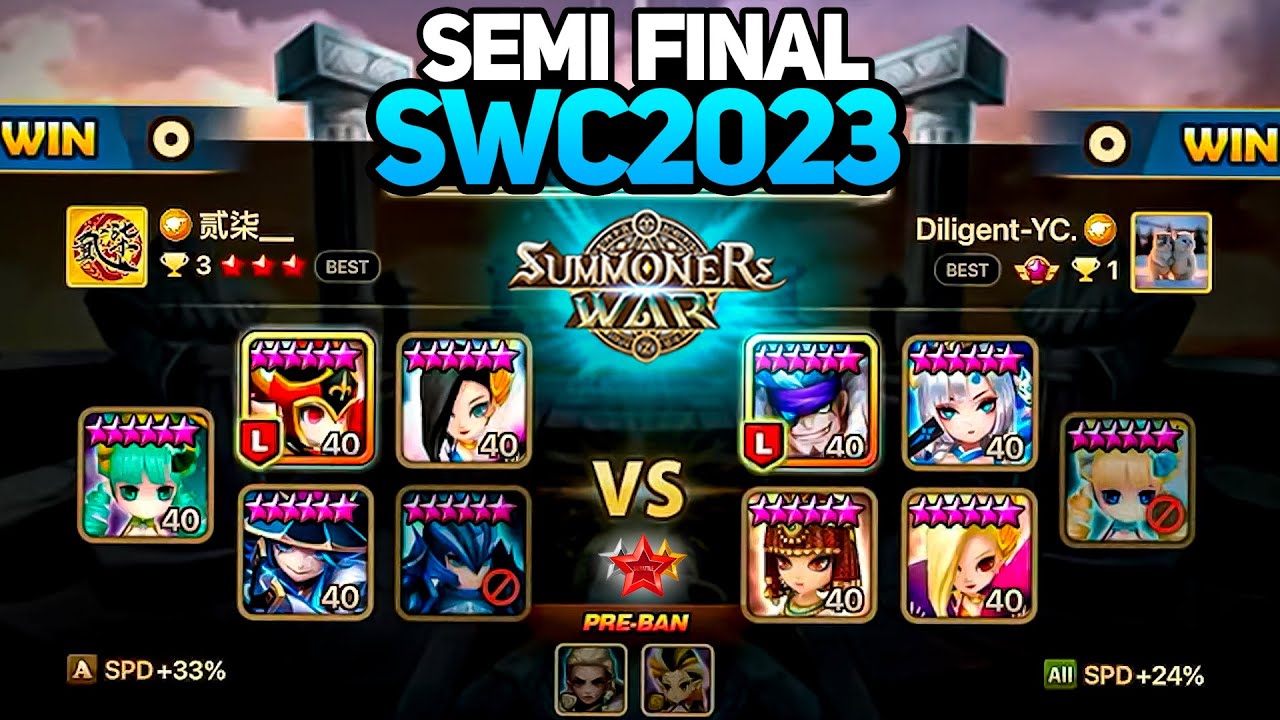 LEST vs DILIGENT (BO5) | SEMI FINAL | SWC2023 WORLD FINALS - Summoners War