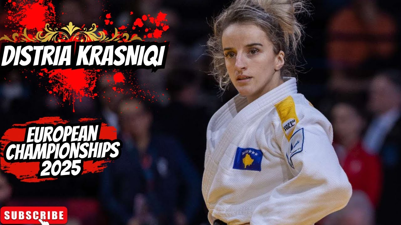 🔴Distria KRASNIQI | Gold Medalist -52KG | European Judo Championships 2025