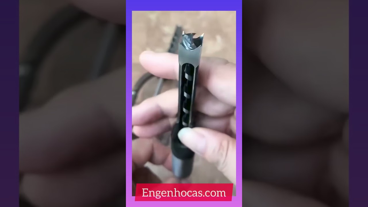 Dispositivo para fazer furac&otilde;es quadradas