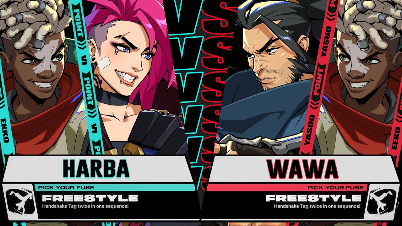 Harba (Vi / Ekko) vs WaWa (Yasuo / Ekko) - 2XKO