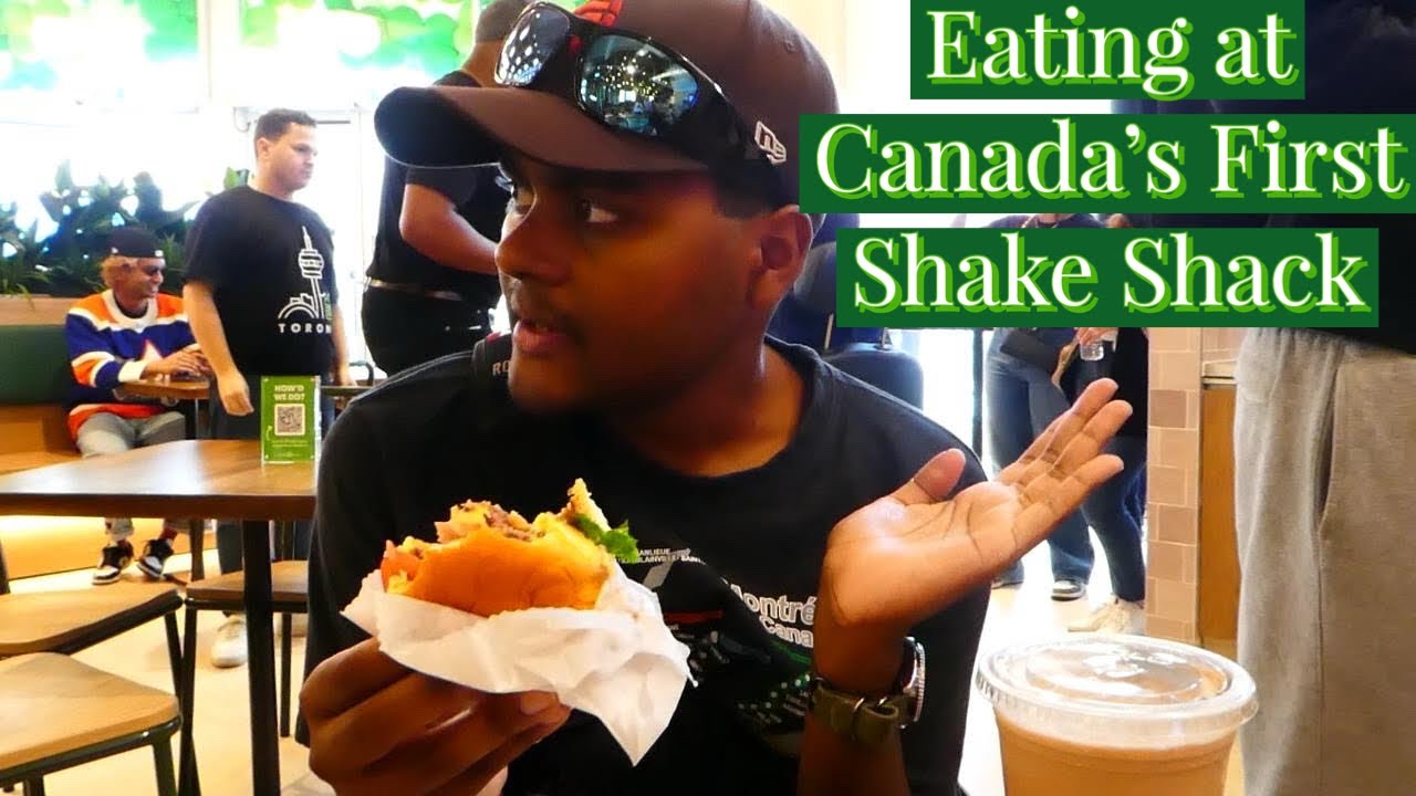 Eating at Canada's First Ever Shake Shack in Toronto! 6/13/2024