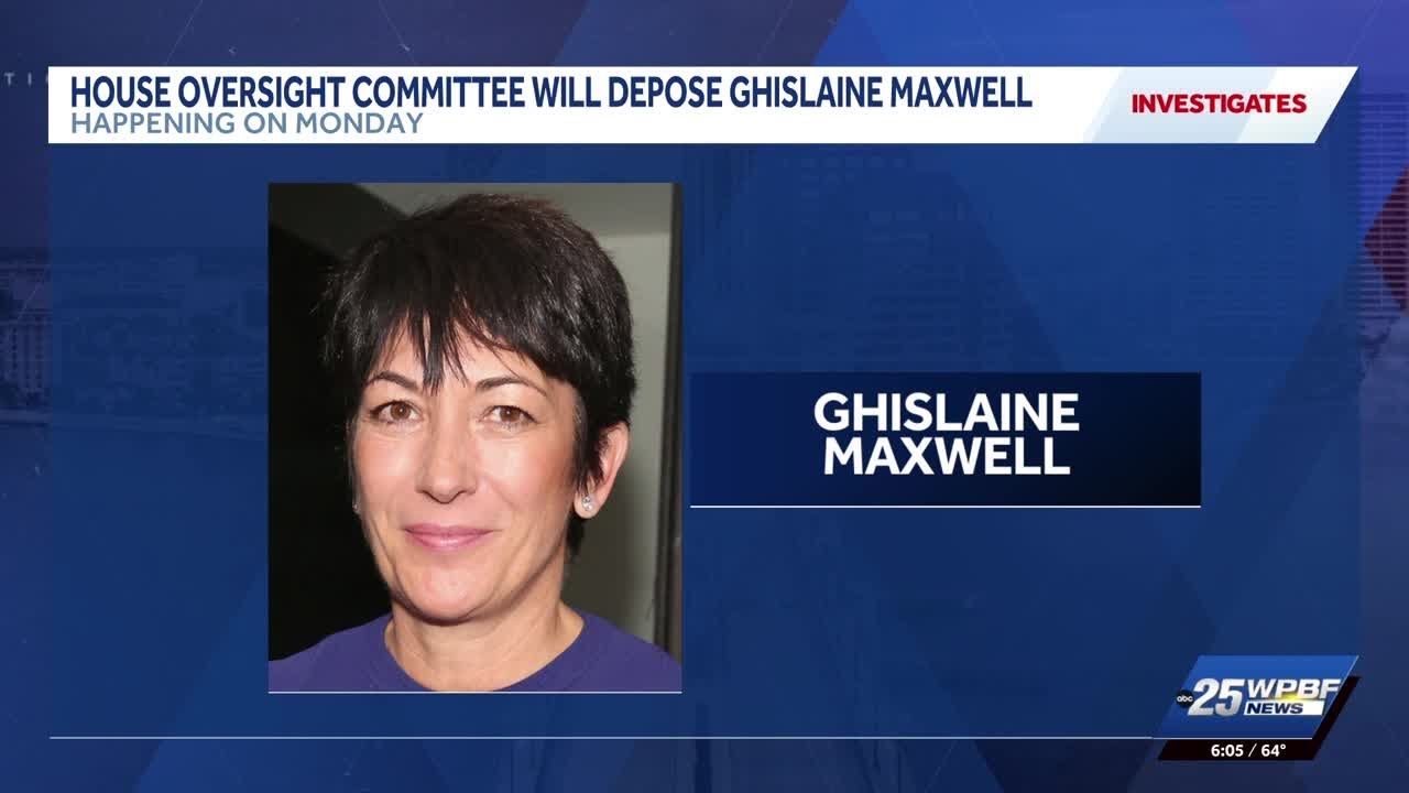 Ghislaine Maxwell set for first congressional deposition in Epstein probe as DOJ releases million...