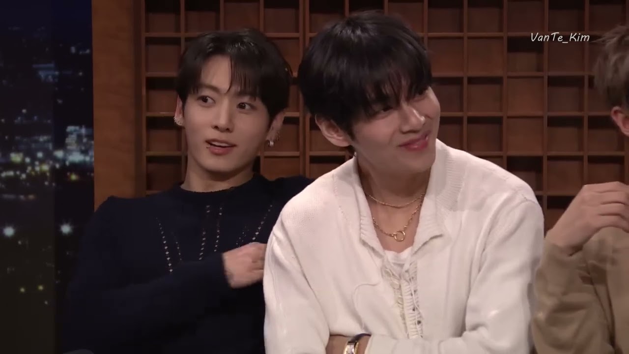 Taekook/Vkook|Taekook on Jimmy Fallon: Confusion, Jokes, and Details