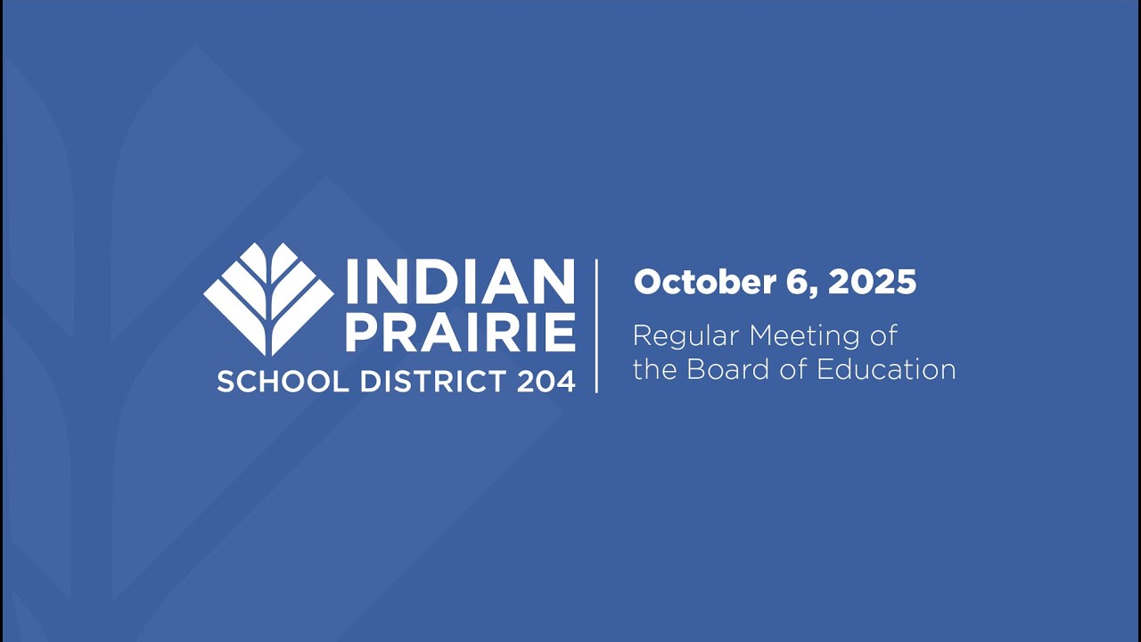 Board of Education Meeting 10/06/2025