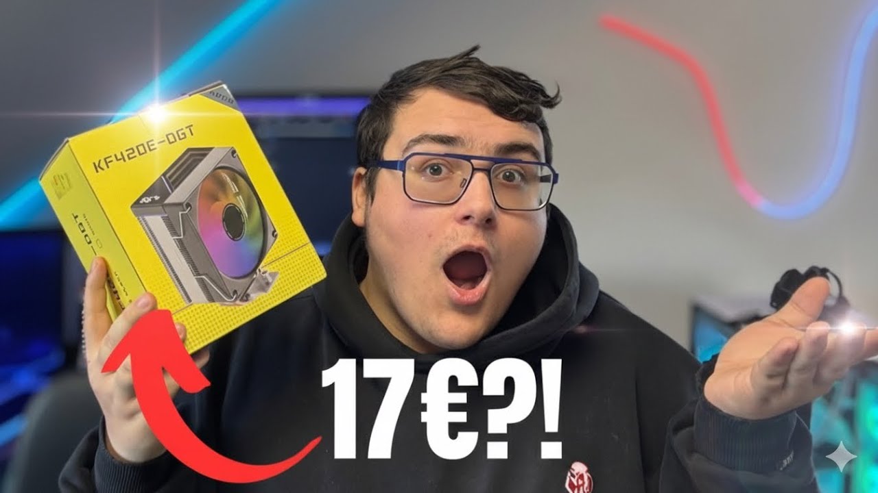 Was kann ein ein 17€ ARGB CPU Kühler? | Review zum Jungle Leopard KF420E-DGT