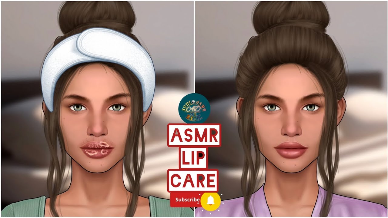 ASMR Lip Care 💋 | Extreme Lip Transformation & Satisfying Skin Peeling @AdSOULASMR 