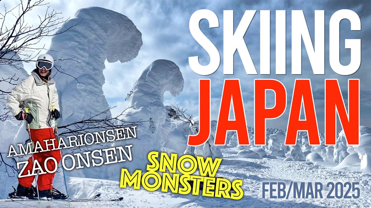 Skiing Japan 2025 - and a little bit of sightseeing too!