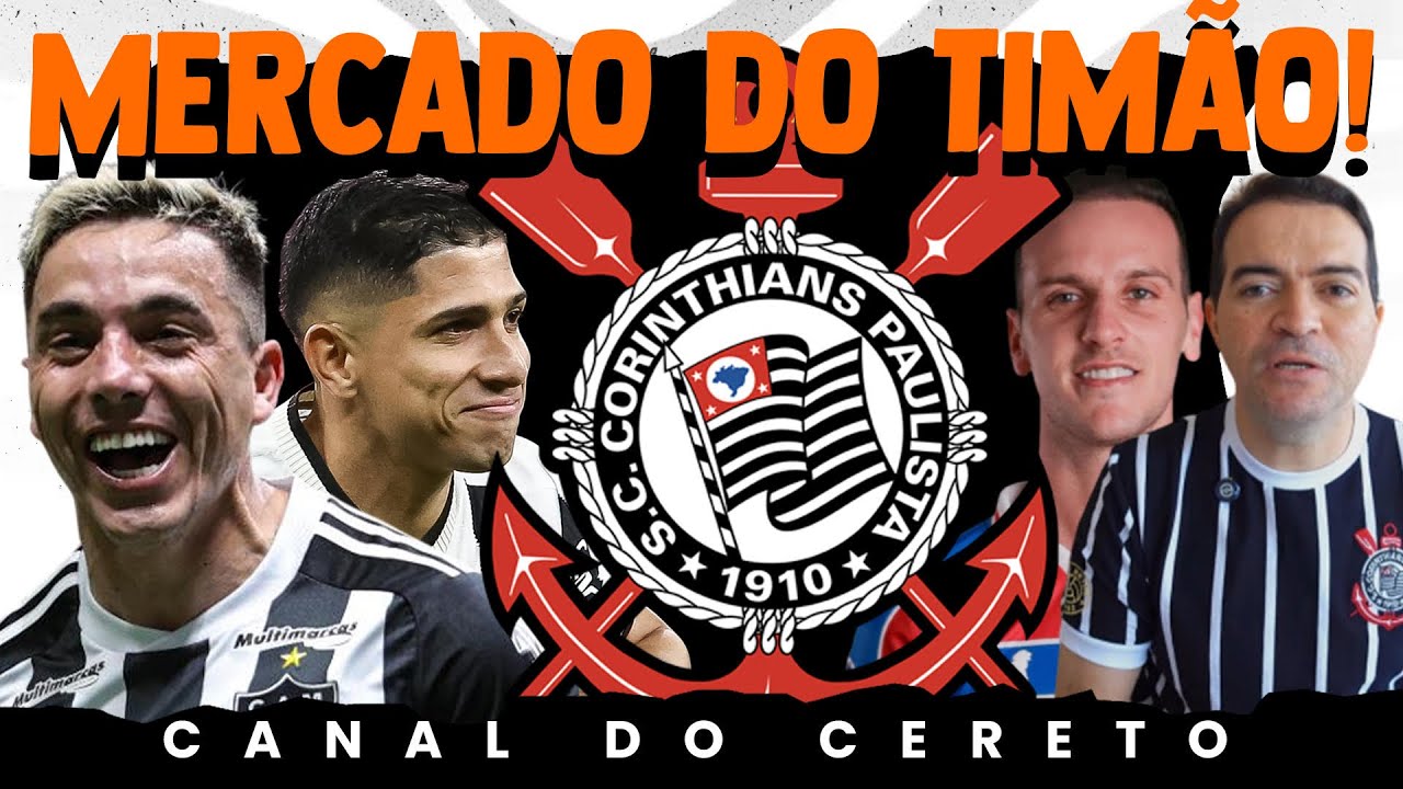 MERCADO DO CORINTHIANS! MARCELO PAZ FALOU!