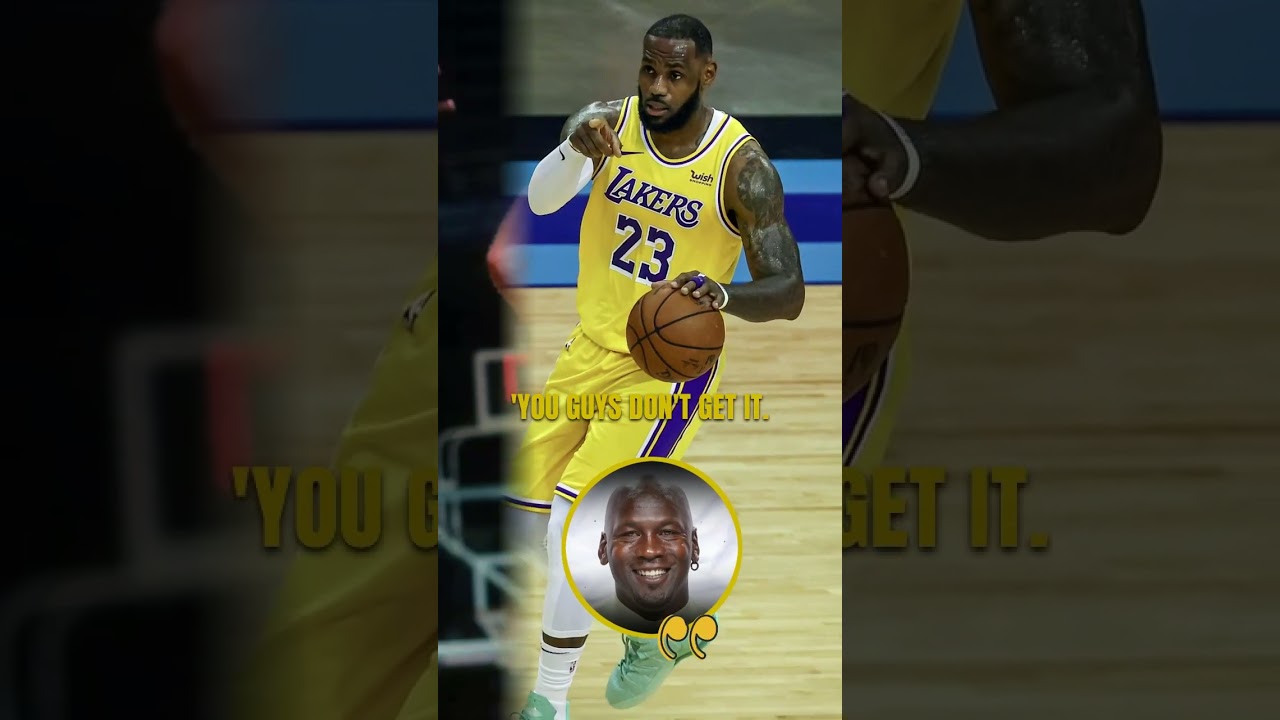 Когда Майкл Джордан сказал, что Ларри Берд лучше Леброна Джеймса | #nba #shorts