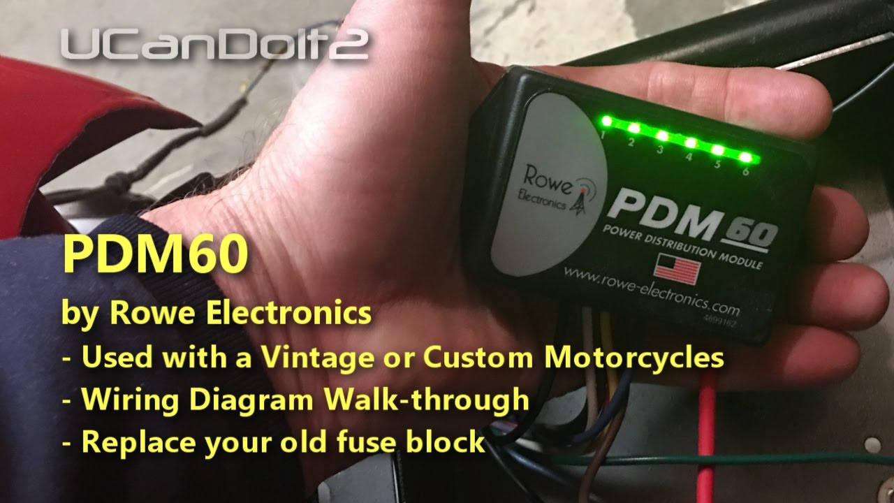 PDM60 | Fuse solution for Vintage Motorcycles