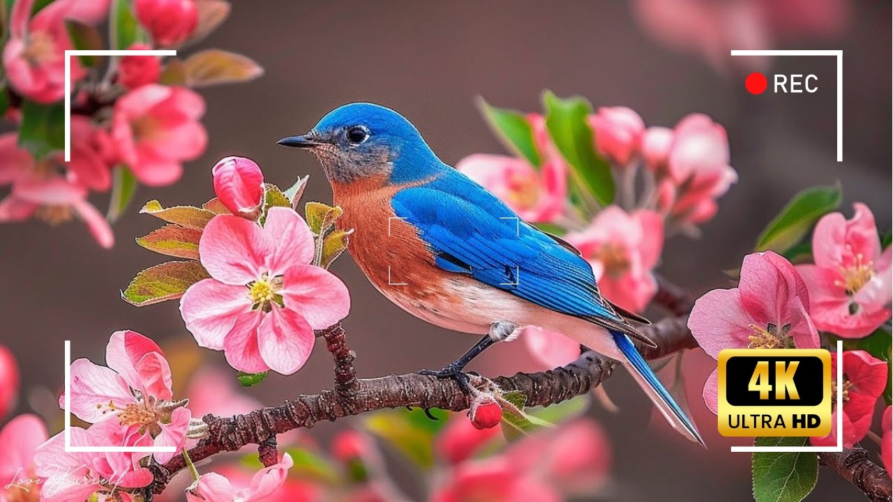 Beautiful Relaxing Spring Birds Music 🦋 Soothing Music for Relaxing